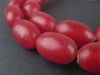 Ethiopian Red Amber Resin Beads - The Bead Chest