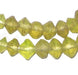 Yellow Vaseline Beads (Graduated) - The Bead Chest