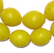Yellow Tomato Beads (24x20mm) - The Bead Chest