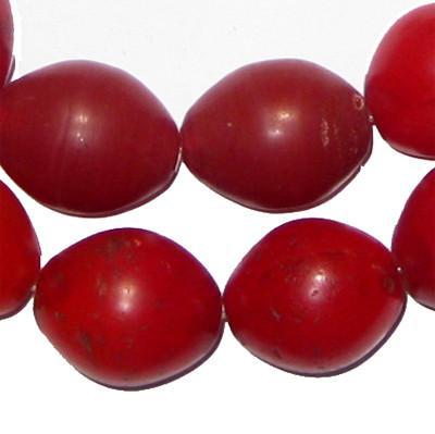 Red Tomato Beads (23x18mm) - The Bead Chest