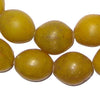 Yellow Tomato Beads (22x 20mm)