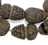 Mali Clay Spindle Cone Beads