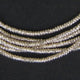 Silver Heishi Ethiopian Beads (2mm) - The Bead Chest