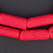 Antique Venetian Red Cane African Trade Beads (Long Strand) - The Bead Chest