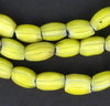 Antique Venetian Yellow Onion Beads (Long Strand)