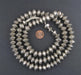 Mali Silver Bicone Beads (9x14mm) - The Bead Chest