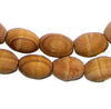 Authentic Rosary Olive Wood Beads from Bethlehem (14x10mm)