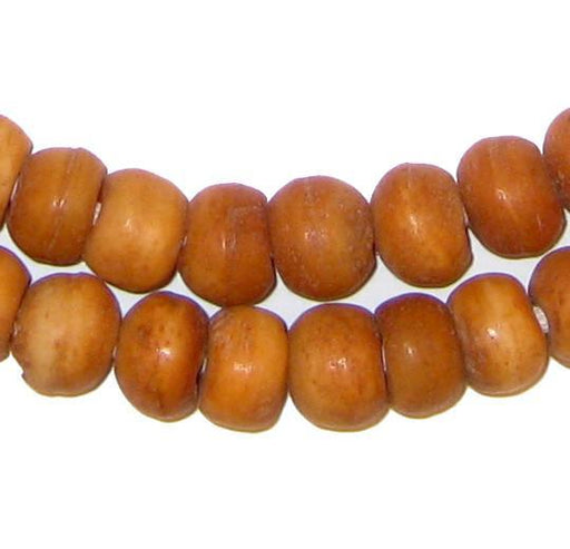 Round Nigerian Horn Beads - The Bead Chest