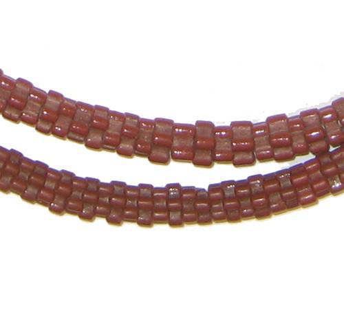 Brown Star Snake Beads - The Bead Chest