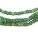 Ghana Green Glass Beads (2 Strands) - The Bead Chest