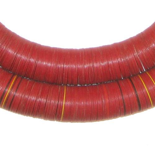Vintage Red Phono Record Vinyl Beads (17-20mm) - The Bead Chest