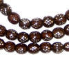 Authentic Yemenite Black Coral Prayer Beads