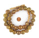 Striated Brass Filigree Globe Beads (20mm) - The Bead Chest
