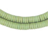Light Green Sliced Prosser Beads