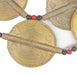 Sun Design Brass Baule Beads (55mm) - The Bead Chest