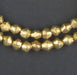 Cameroon Brass Bicone Beads (8x8mm) - The Bead Chest