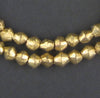 Cameroon Brass Bicone Beads (8x8mm)