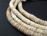 Vintage Ocean Shell Heishi Beads (5mm) - The Bead Chest
