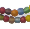 Premium Mixed Recycled Glass Beads (11mm)