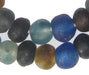 Multicolor Recycled Glass Beads (18mm) - The Bead Chest