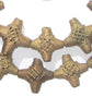 Brass Filigree Cross Beads (25mm)