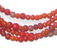 Red Baby Padre Olombo Beads - The Bead Chest