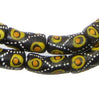 Tiger Eye Krobo Powder Glass Beads