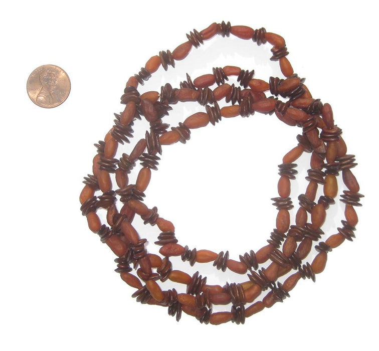 Kenyan Natural Seed Beads Medley - The Bead Chest