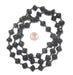 Black Recycled Paper Beads from Uganda - The Bead Chest