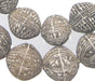 Cuneiform Mali Clay Spindle Beads (Bicone) - The Bead Chest