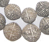 Cuneiform Mali Clay Spindle Beads (Bicone)