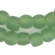 Light Green Recycled Glass Beads (11mm) - The Bead Chest