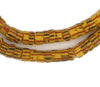 Awalleh Yellow Chevron Beads
