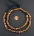 Camel Brown Moroccan Heishi Shell Beads - The Bead Chest