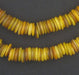 Mustard Yellow Moroccan Heishi Shell Beads - The Bead Chest