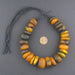 Apricot Swirl Moroccan Horn Beads - The Bead Chest