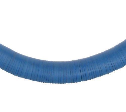 Vintage Blue Vinyl Phono Record Beads (14mm) - The Bead Chest