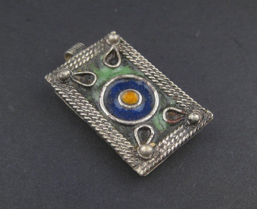 Rectangular Eye Berber Ornament - The Bead Chest