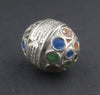 Multicolor Enamel Berber Bead (Set of 2)
