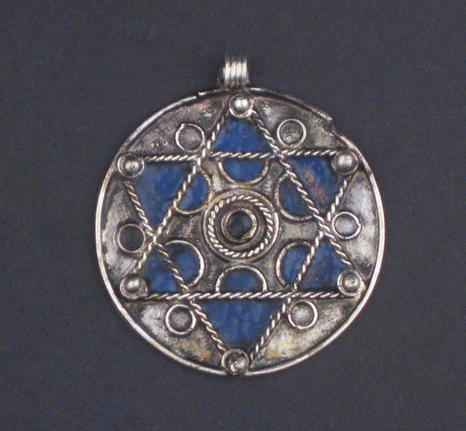 Authentic Jewish Berber Star of David Pendant - The Bead Chest