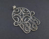Moroccan Hamsa Pendant