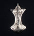 Pendulum-Shaped Engraved Moroccan Pendant - The Bead Chest
