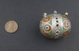 Multicolor Fancy Berber Bead Pendant - The Bead Chest