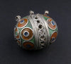 Multicolor Fancy Berber Bead Pendant