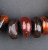 Moroccan Translucent Cherry Amber Resin Beads (Graduated)