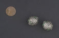 Green Enamel Berber Bead (Set of 2) - The Bead Chest