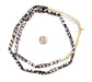 Delta Design Batik Bone Beads (Elongated) - The Bead Chest
