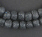 Black Moroccan Pottery Beads (Chunk) - The Bead Chest