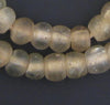 Old Clear Round Dogon Trade Beads
