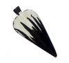Zig-Zag Arrow Batik Bone Pendant